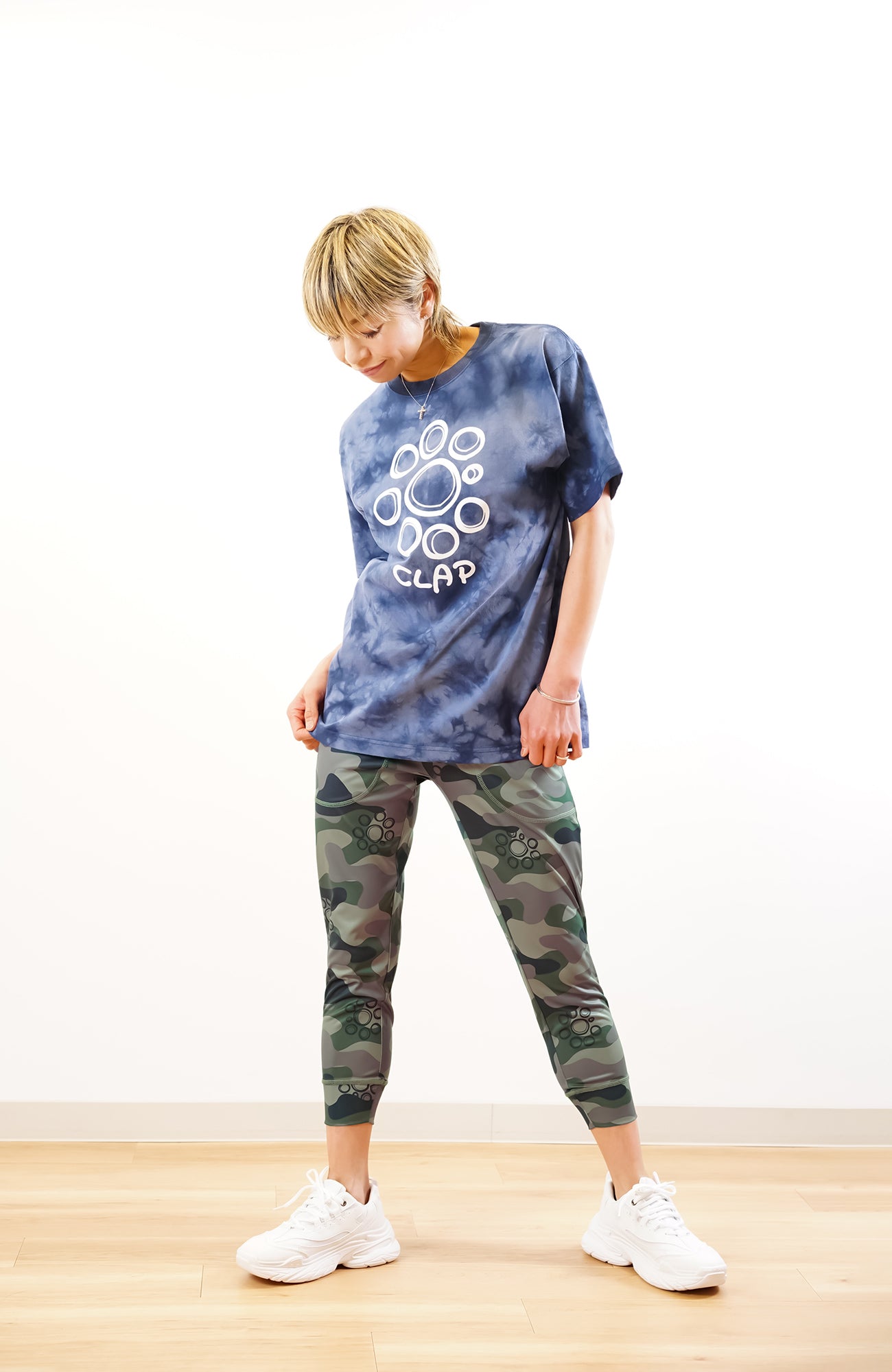 C-Clap Tye-Die Tee シークラップタイダイティー CTS24034