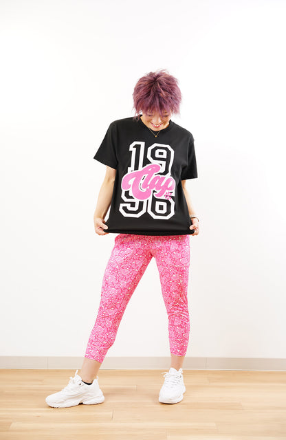 Heart Croppedpants ピンクハートクロップドパンツ CE23029-PK - Pink