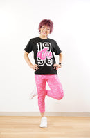Pink_heart Croppedpants<br>ピンクハートクロップドパンツ<br>CE23029 - Pink