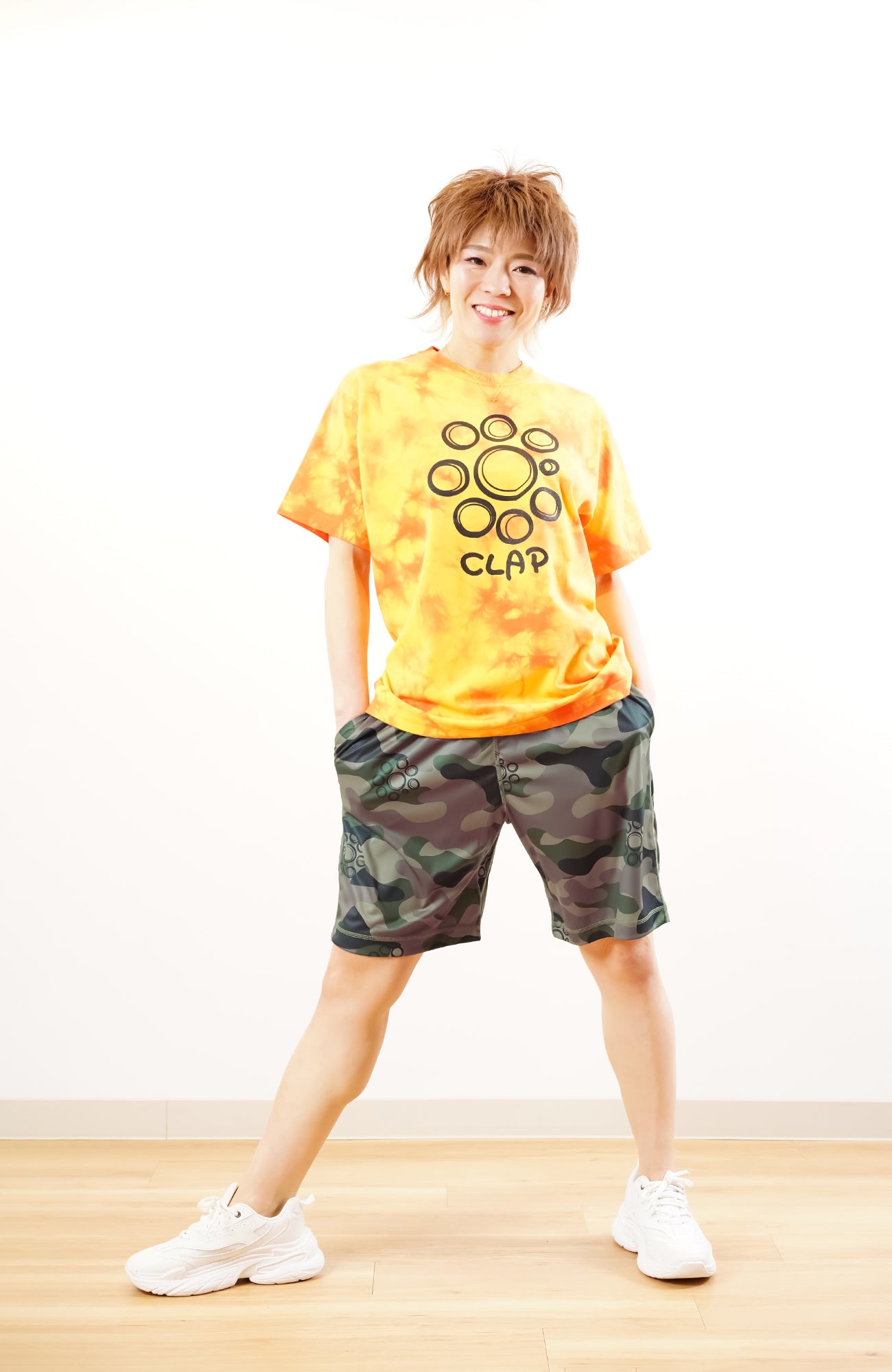 C-Clap Tye-Die Tee シークラップタイダイティー CTS24034