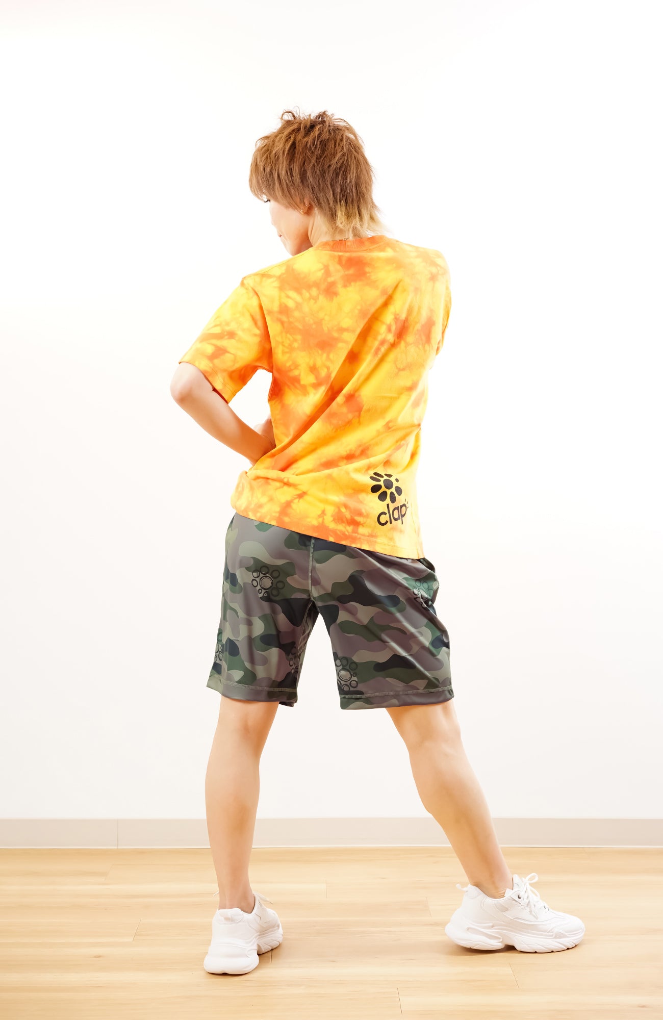 C-Clap Tye-Die Tee シークラップタイダイティー CTS24034