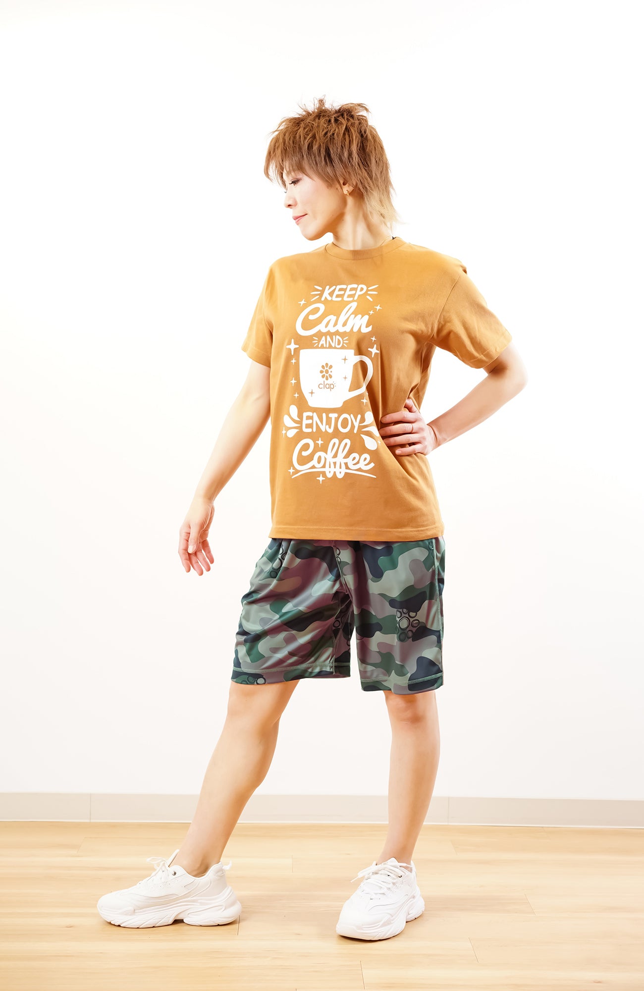 Camouflage Halfpants カモフラージュハーフパンツ CH24007-BC - BrownCamo