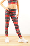 Winter Check Leggings<br>ウィンターチェックレギンス<br>CL24022-RD - Red