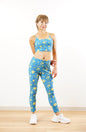【70％OFF】Flower clap Leggings フラワークラップレギンス CL23022-AG - Apple Green