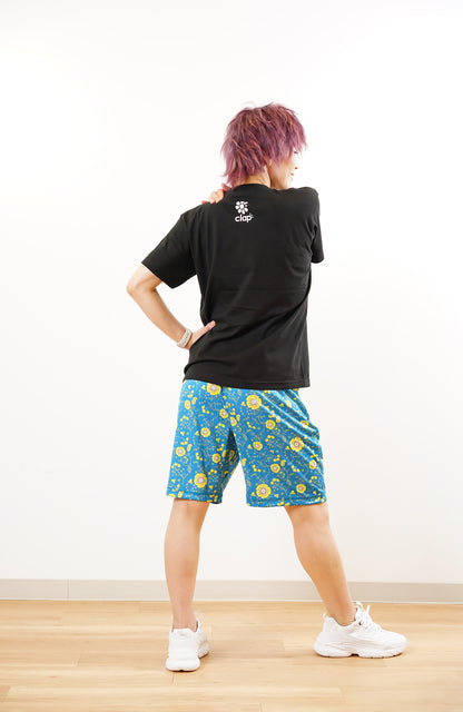 Flower clap Halfpants フラワークラップハーフパンツ CH23017-AG - Apple Green