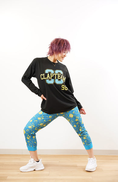 □ 公式 □ clap/クラップ clap Team Long Sleeve Tee クラップ