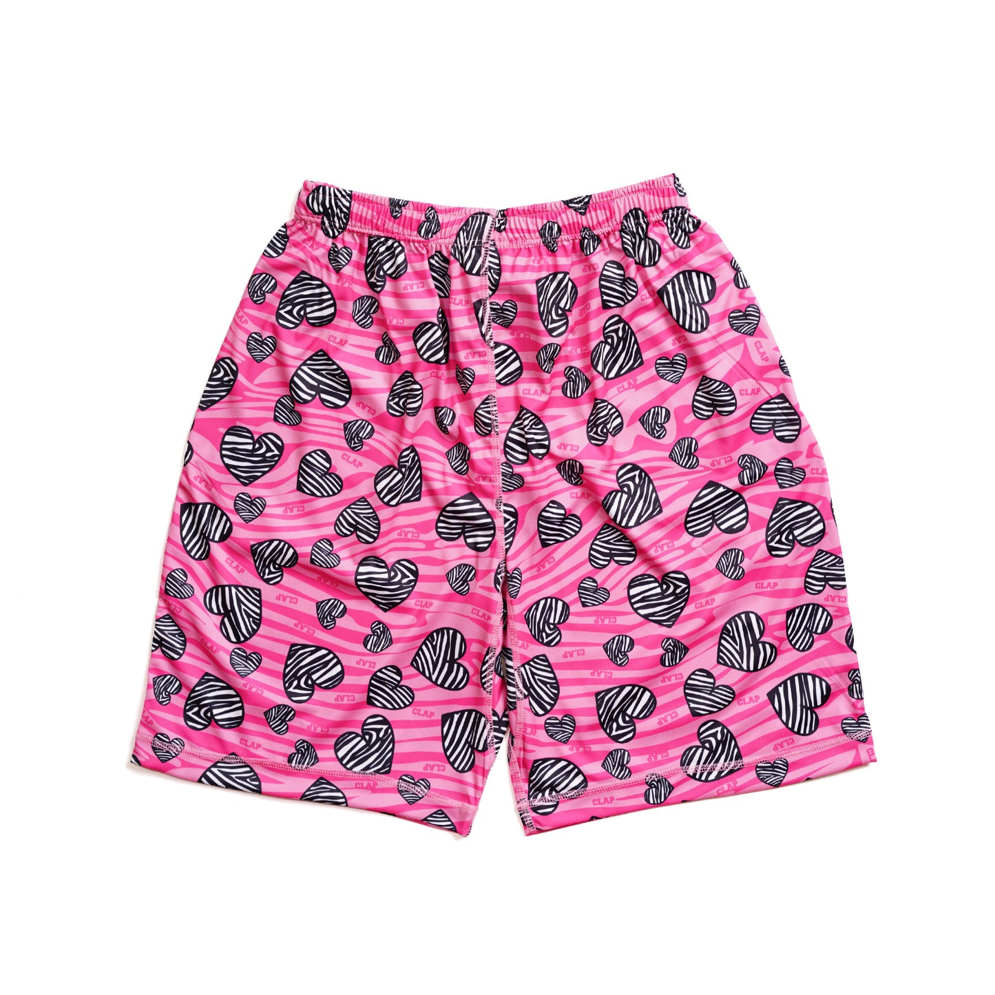 Zebra_Heart Halfpants ゼブラハートハーフパンツ CH23007-PK - Pink