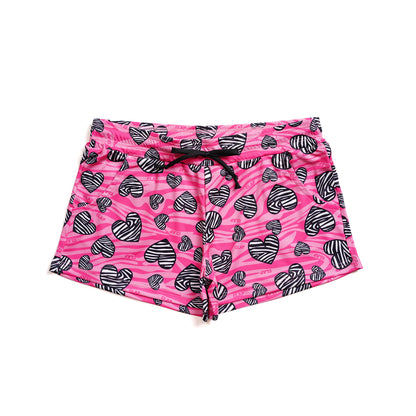 Zebra_Heart Shorts ゼブラハートショーツ CS23006-PK - Pink