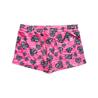 Zebra_Heart Shorts<br>ゼブラハートショーツ<br>CS23006-PK - Pink