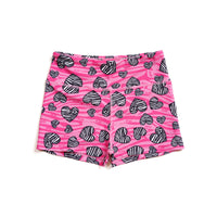 Zebra_heart Leggings Shorts<br>ゼブラハートレギンスショーツ<br>CS23007 - Pink