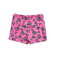 Zebra_Heart Leggings Shorts<br>ゼブラハートレギンスショーツ<br>CS23007-PK - Pink