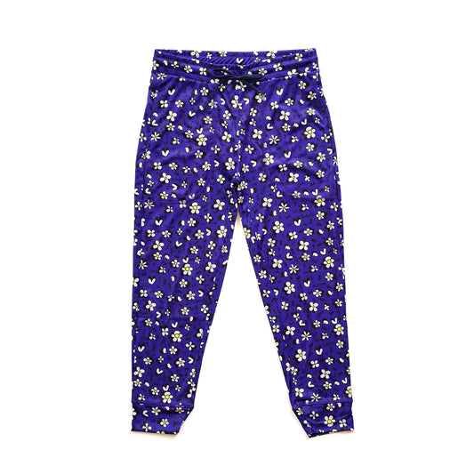 Flower clap Croppedpants フラワークラップクロップドパンツ CE23035-NB - Navyblue