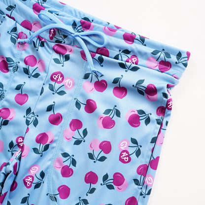 Cherry-Clap CroppedPants チェリークラップクロップドパンツ CE24002-SX - Saxe