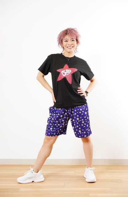 Flower clap Halfpants フラワークラップハーフパンツ CH23018-NB - Navyblue