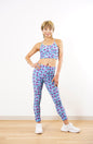 Cherry-Clap Leggings チェリークラップレギンス CL24002-SX - Saxe