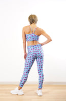 Cherry-Clap Leggings<br>チェリークラップレギンス<br>CL24002-SX - Saxe