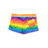 Rainborder Shorts<br>レインボーダーショーツ<br>CS25001-RB - Rainbow