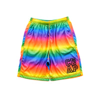 Rainborder HalfPants<br>レインボーダーハーフパンツ<br>CH25001-RB - Rainbow