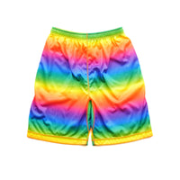 Rainborder HalfPants<br>レインボーダーハーフパンツ<br>CH25001-RB - Rainbow