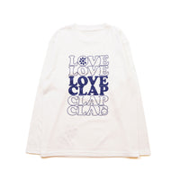 Love Clap Long Sleeve Tee<br>ラブクラップロングスリーブティー<br>CTS25006