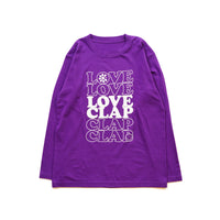 Love Clap Long Sleeve Tee<br>ラブクラップロングスリーブティー<br>CTS25006