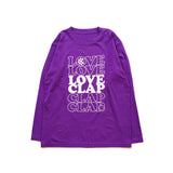 Love Clap Long Sleeve Tee<br>ラブクラップロングスリーブティー<br>CTS25006