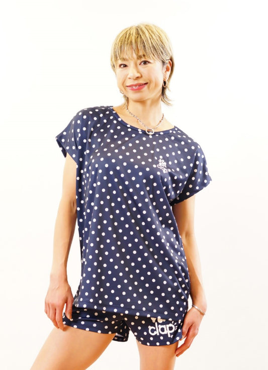 Dot-Clap Dolman ドットクラップドルマン CT24024-NV - Navy