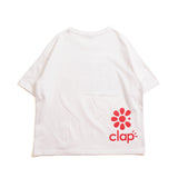 Clap Flower BigTee<br>クラップフラワービッグティー <br>CTS23050