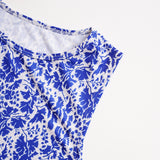 Flower-clap Box Tank<br>フラワークラップボックスタンク<br>CT23025 - Navyblue