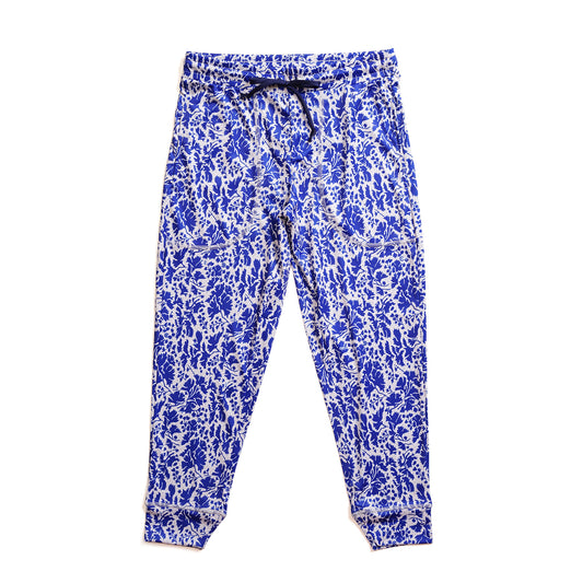 Flower-clap Croppedpants フラワークラップクロップドパンツ CE23020-NL - Navyblue