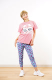 Cherry-Clap CroppedPants<br>チェリークラップクロップドパンツ<br>CE24002-SX - Saxe