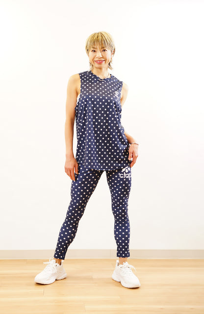 Dot-Clap TrainingTank ドットクラップトレーニングタンク CT24023-NV - Navy