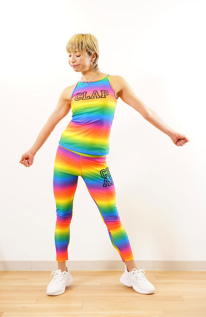 Rainborder StrapTank レインボーダーストラップタンク CT25002-RB - Rainbow