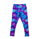 Leaf-Clap Leggings<br>リーフクラップレギンス<br>CL24016-BL - Blue