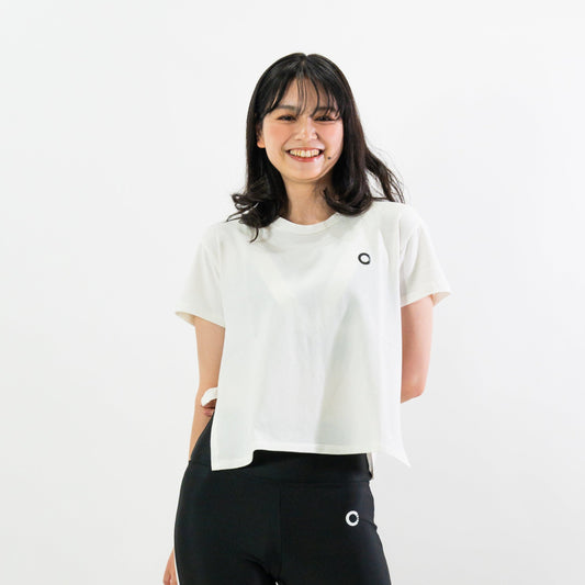 SLIT TRICOT TEE スリットトリコットティー