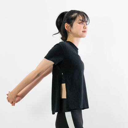 SLIT TRICOT TEE スリットトリコットティー