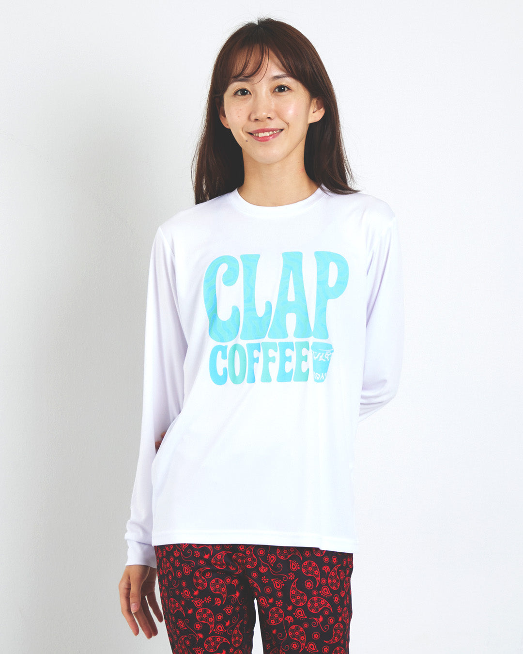 クラップコーヒー ドライロングスリーブティー CTS25079