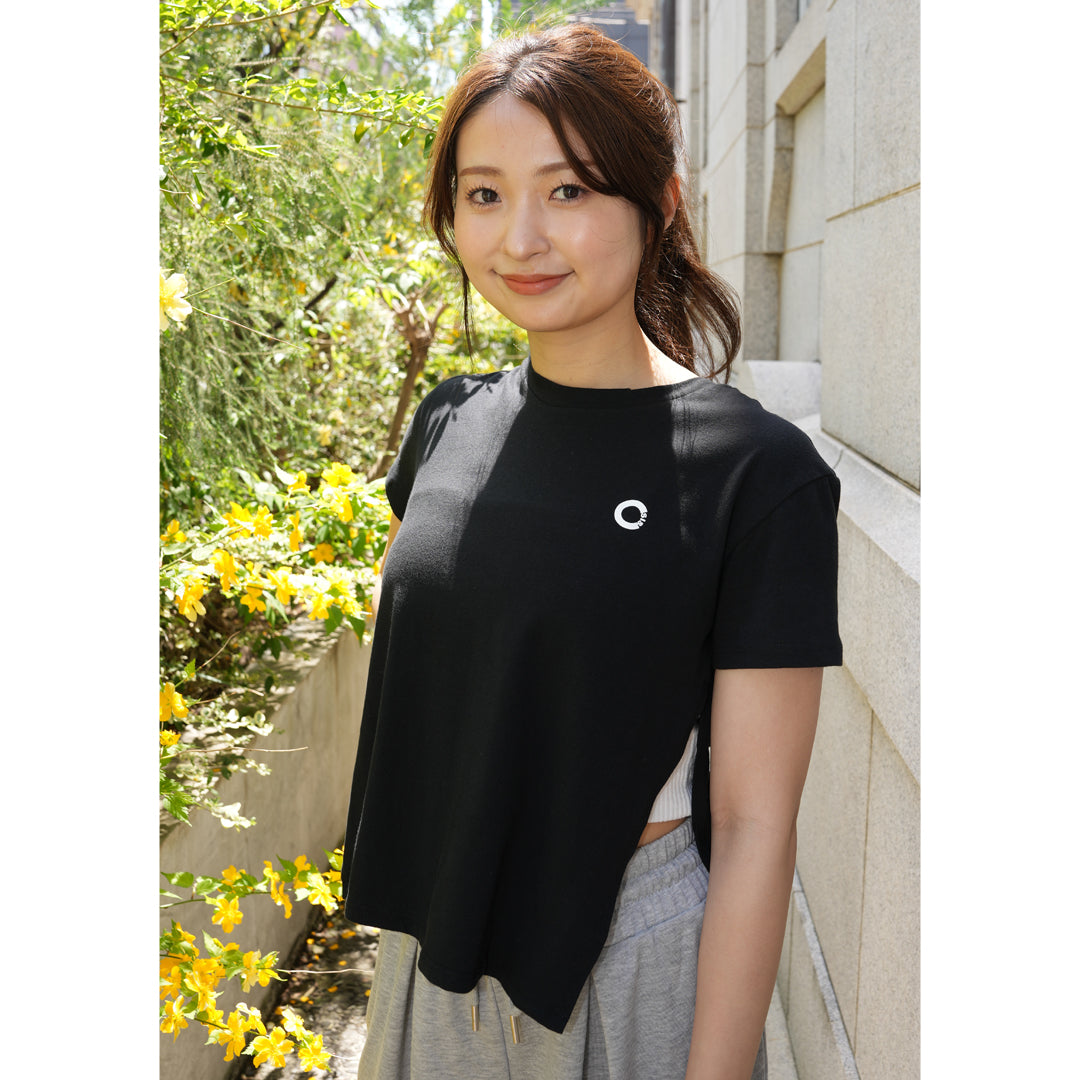 SLIT TRICOT TEE スリットトリコットティー