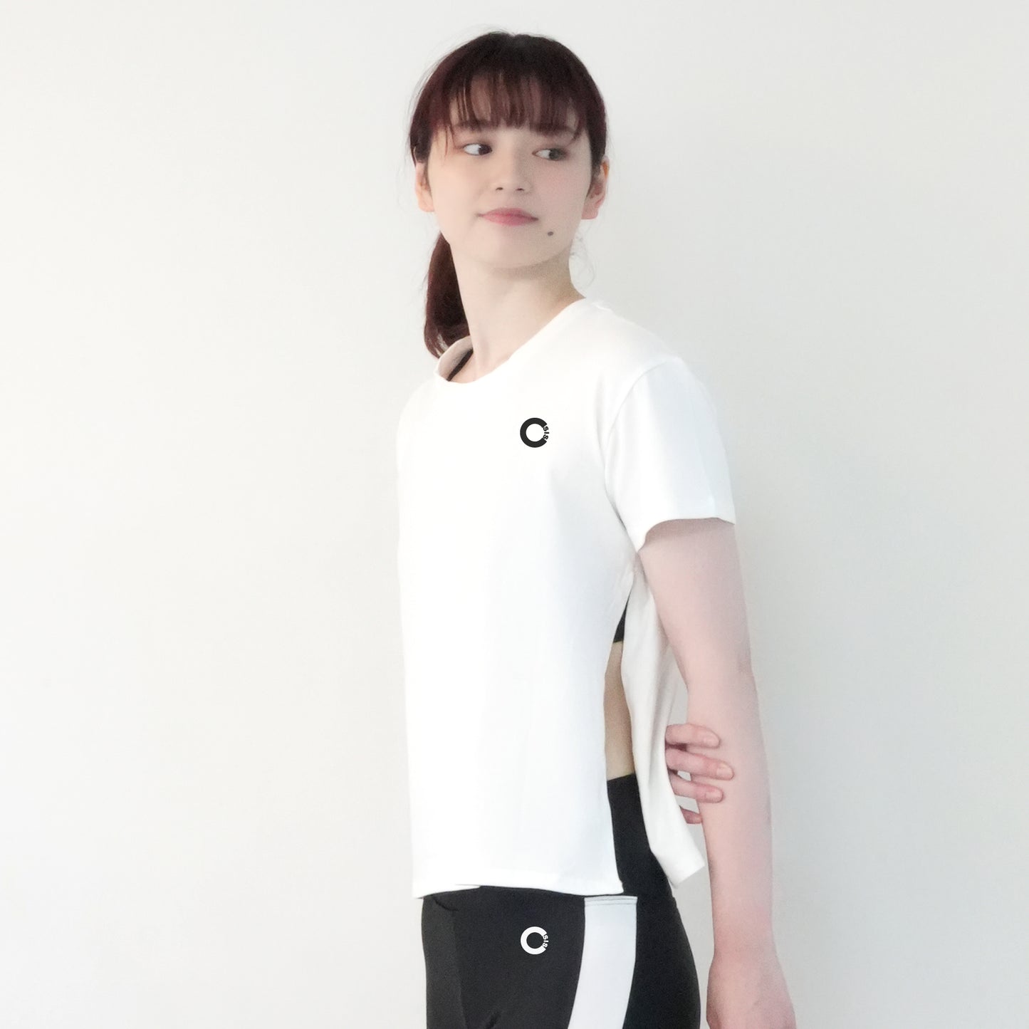【50％OFF】SLIT TRICOT TEE スリットトリコットティー