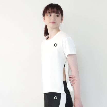 【50％OFF】SLIT TRICOT TEE スリットトリコットティー