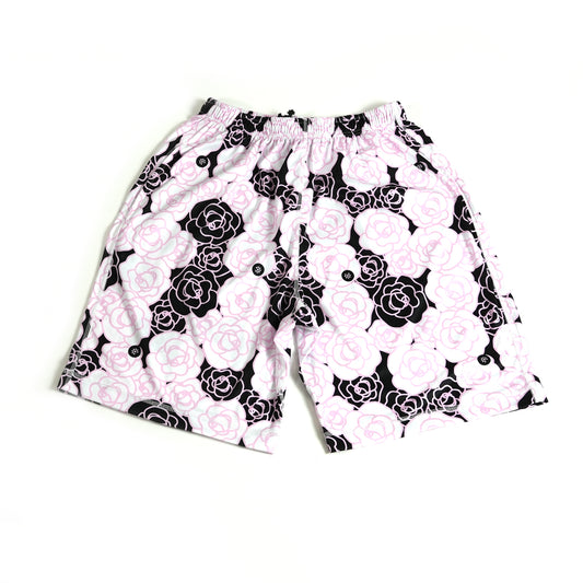 LIMITED ROSE-CLAP HalfPants ローズクラップハーフパンツ SO24031 - Black Pink