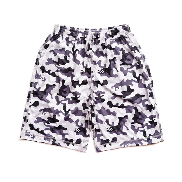 Camouflage Halfpants<br>カモフラージュハーフパンツ<br>CH23004-GY - Gray