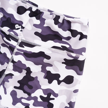 Camouflage Leggings Shorts カモフラージュレギンスショーツ CS23004-GY - Gray