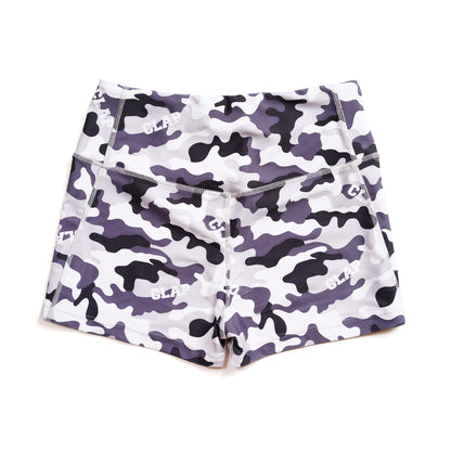 Camouflage Leggings Shorts カモフラージュレギンスショーツ CS23004-GY - Gray