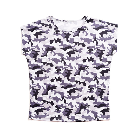 Camouflage Dolman カモフラージュドルマン CT23011-GY - Gray