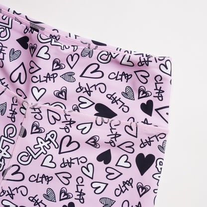 Heart_clap Leggings Half ハートクラップレギンスハーフ CH23003