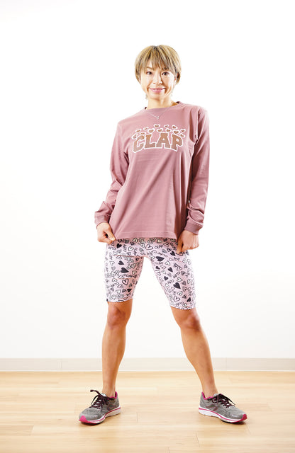 Heart_clap Leggings Half ハートクラップレギンスハーフ CH23003