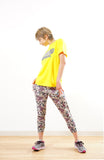 Camo_clap Cropped Pants<br>カモクラップクロップドパンツ<br>CE23011-MG - Mosgray