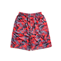 [LIMITED EDITION]<br>CAMOUFLAGE HALFPANTS カモフラージュハーフパンツ<br>SO22134-RD - RED